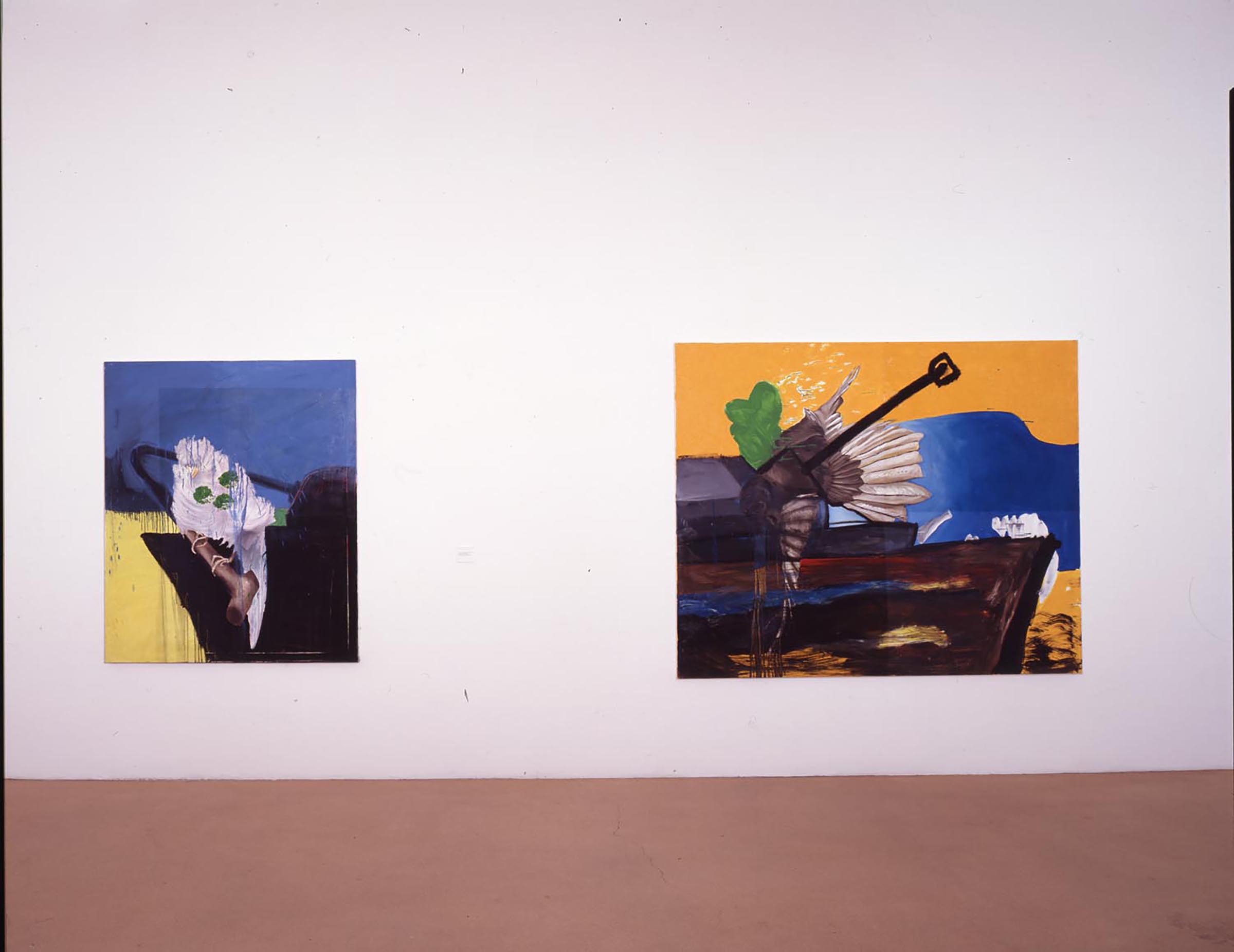 u0022Martin Kippenberger : Respektive 1997-1976u0022, veduta espositiva